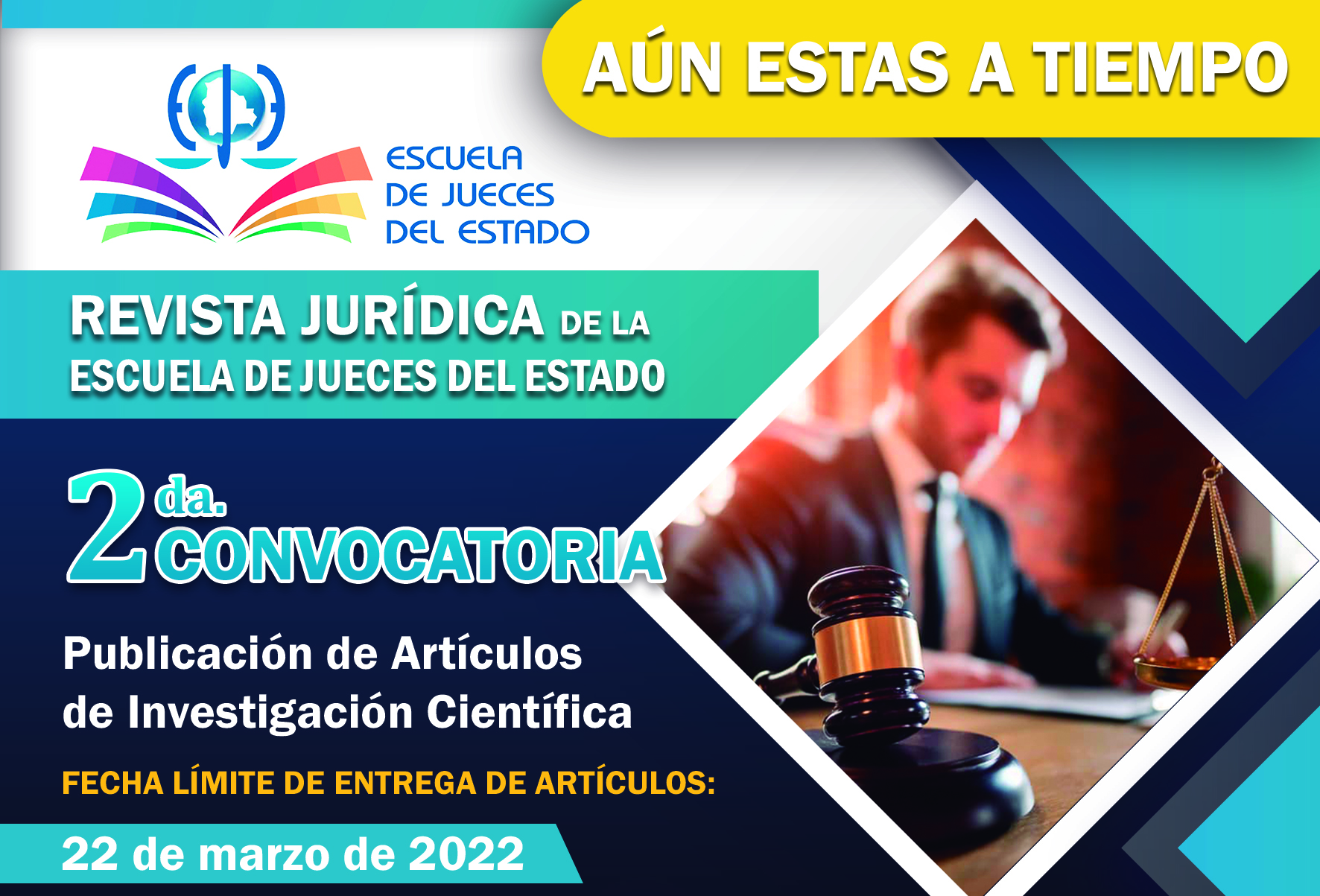 AMPLIACIÓN DE LA 2da. CONVOCATORIA PARA LA PRESENTACIÓN DE ARTÍCULOS DE INVESTIGACIÓN