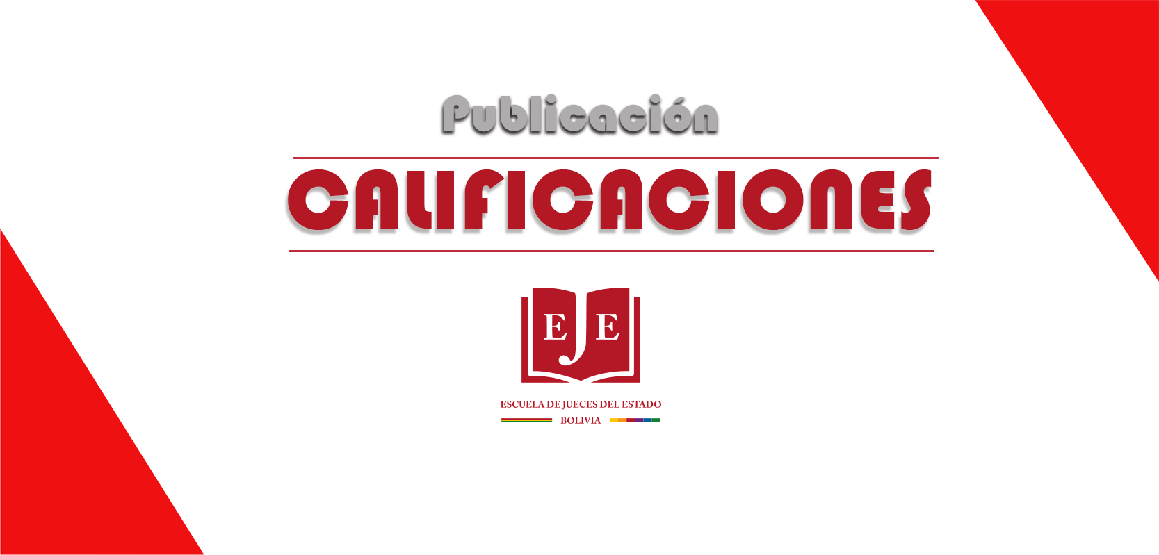 CALIFICACIONES - PROCESO DE INDUCCIÓN GENERAL A JUEZAS Y JUECES SUPLENTES